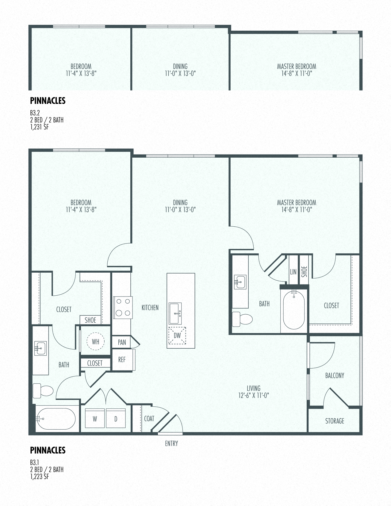 Pinnacles floor plan